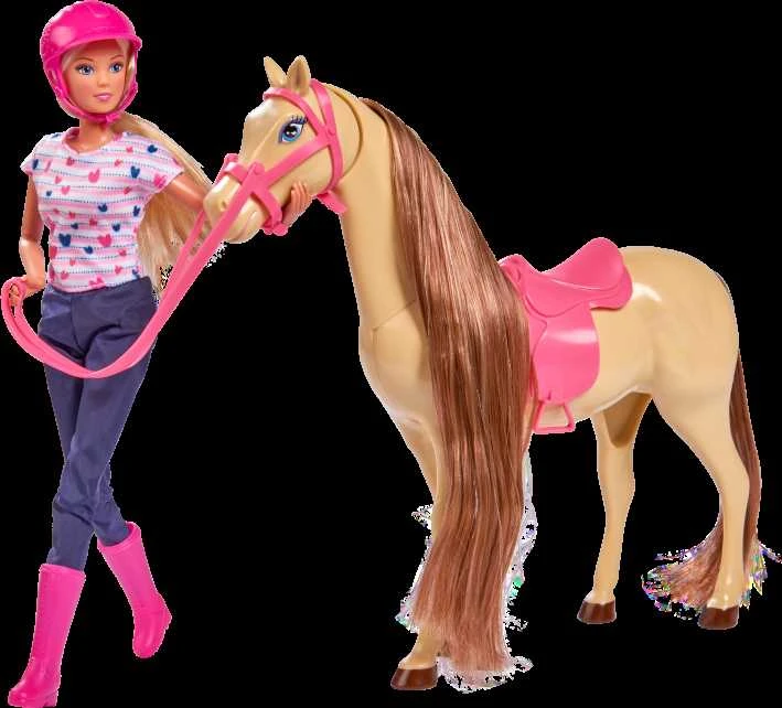 „Simba Steffi Love Doll“ su arkliu su aksesuarais