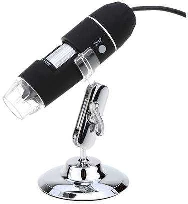 Skaitmeninis mikroskopas - trichoskopas su USB jungtimi ir 1000x priartinimu