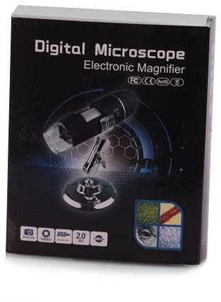 Skaitmeninis mikroskopas - trichoskopas su USB jungtimi ir 1000x priartinimu