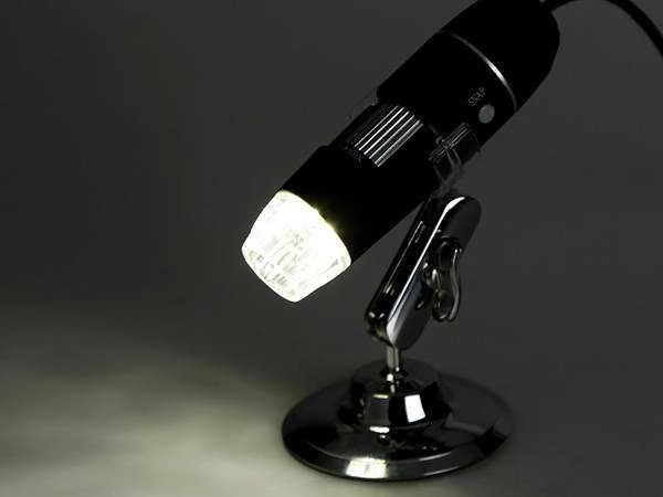 Skaitmeninis mikroskopas - trichoskopas su USB jungtimi ir 1000x priartinimu