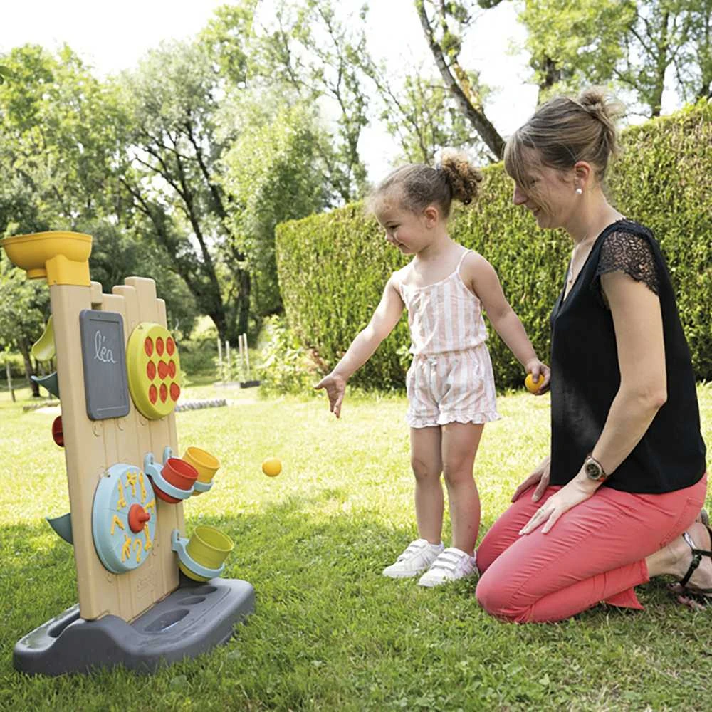 Smoby dvigubos rūšies veiklos siena - Montessori manipuliacija