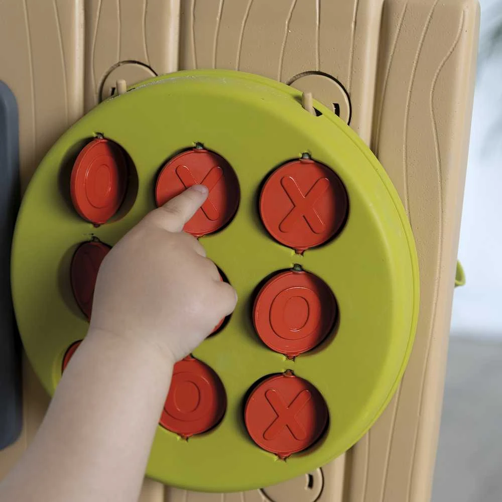 Smoby dvigubos rūšies veiklos siena - Montessori manipuliacija