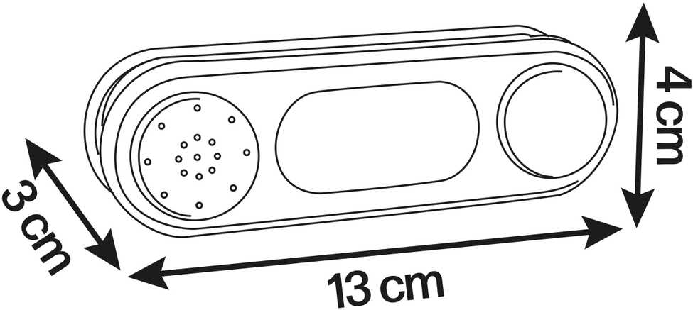 Smoby Elektroninis durų skambutis Pilkas