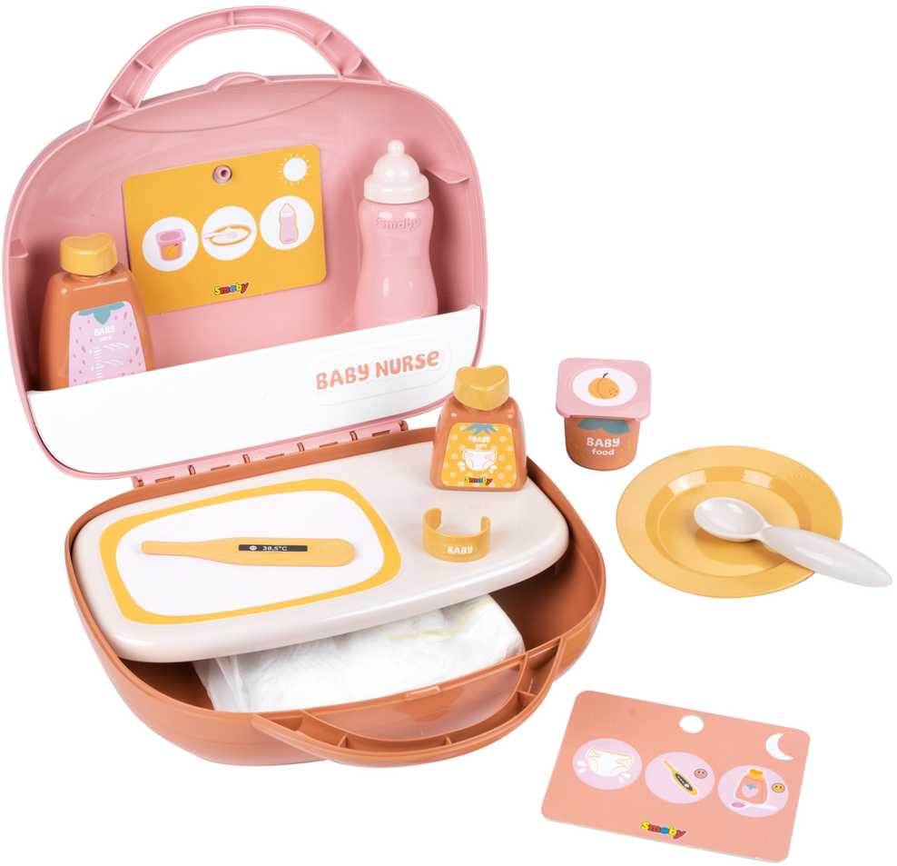 Smoby Baby Nurse auklės lagaminėlis