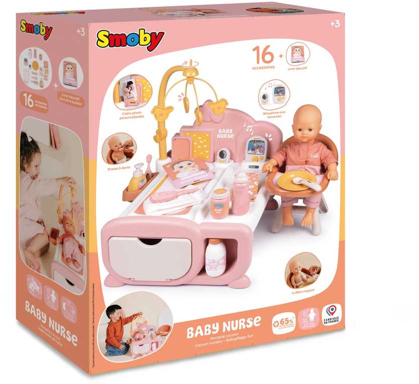 Elektrinis auklės kampelis Smoby Baby Nurse 1254