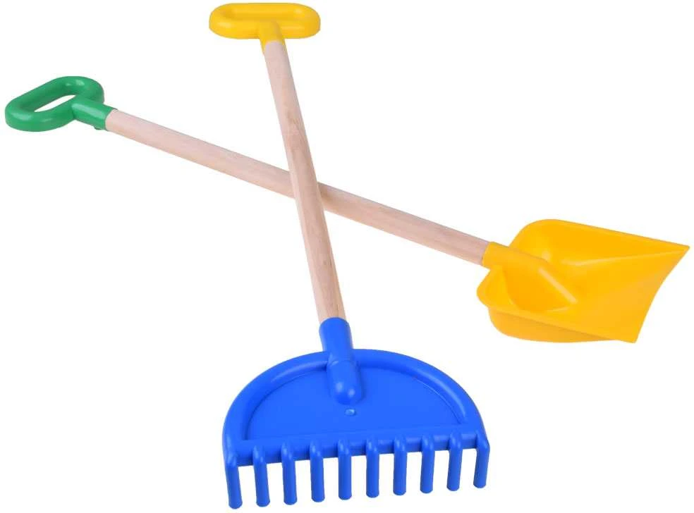 Malimas Sodo rinkinys kastuvo grėblio medinė rankena 67 cm za 4519