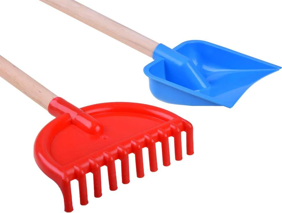 Malimas Sodo rinkinys kastuvo grėblio medinė rankena 67 cm za 4519