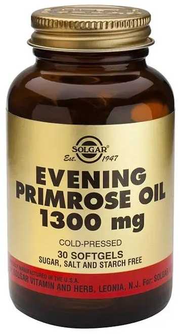 Solgar Evening Primrose Oil 1300mg 30 minkštųjų gelių