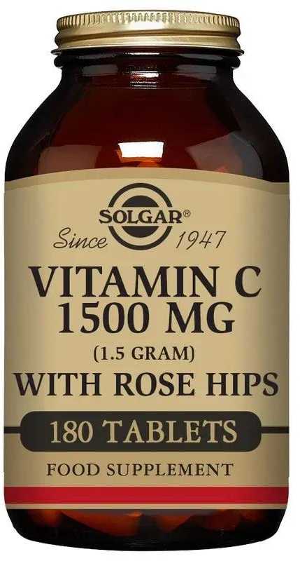 Solgar Vitamins C 1500mg 180 tablečių