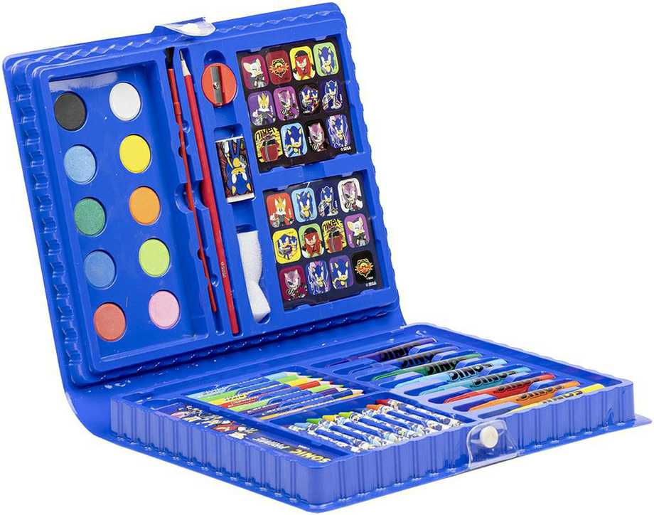 CERDÁ Sonic piešimo priemonių rinkinys lagaminėlyje