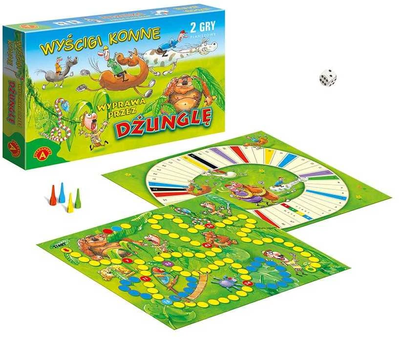 Alexander Stalo žaidimas Aleksandras - žirgų lenktynės, „Jungle Trip“