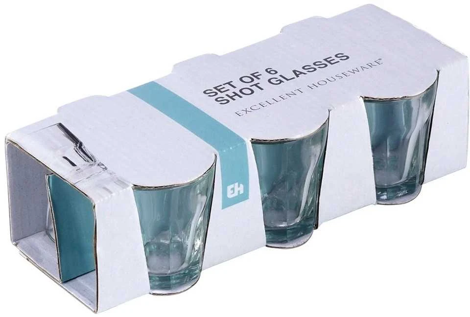 KOOPMAN Stiklinės degtinei 40 ml, 6 vnt. rinkinys