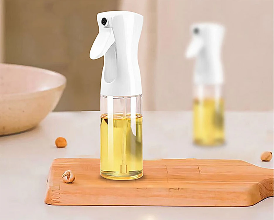 Aliejaus ir acto purkštuvas 200 ml stiklinis