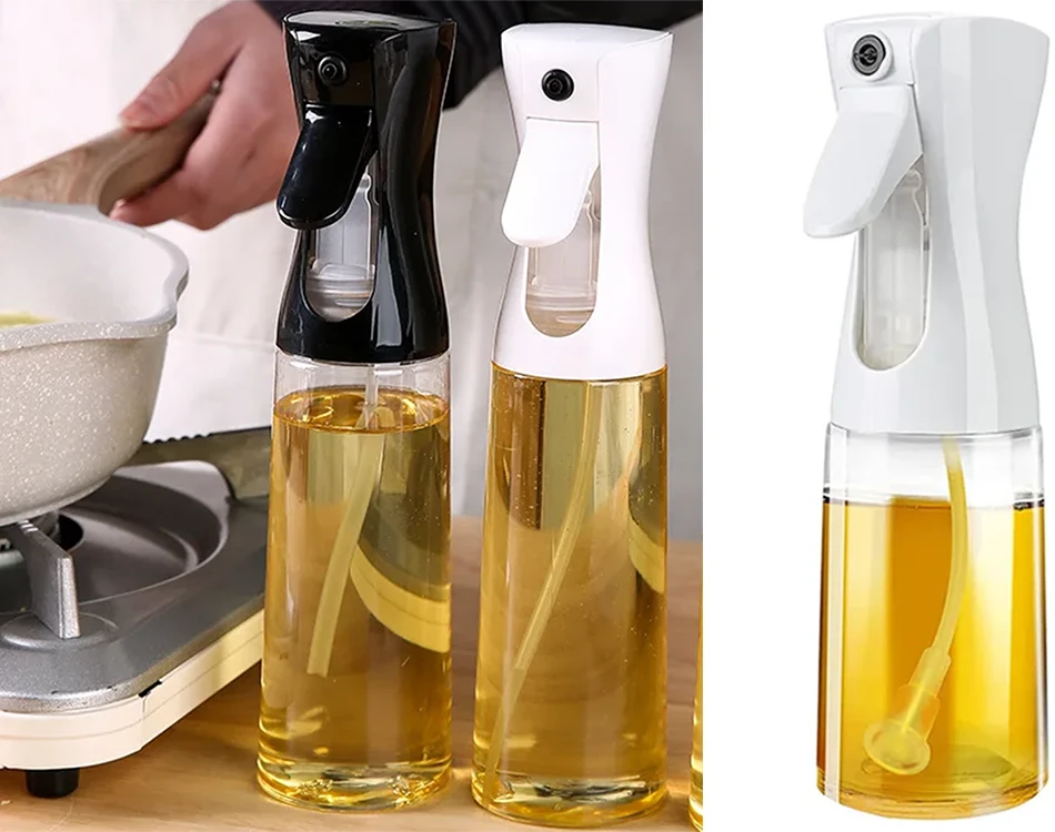 Aliejaus ir acto purkštuvas 200 ml stiklinis