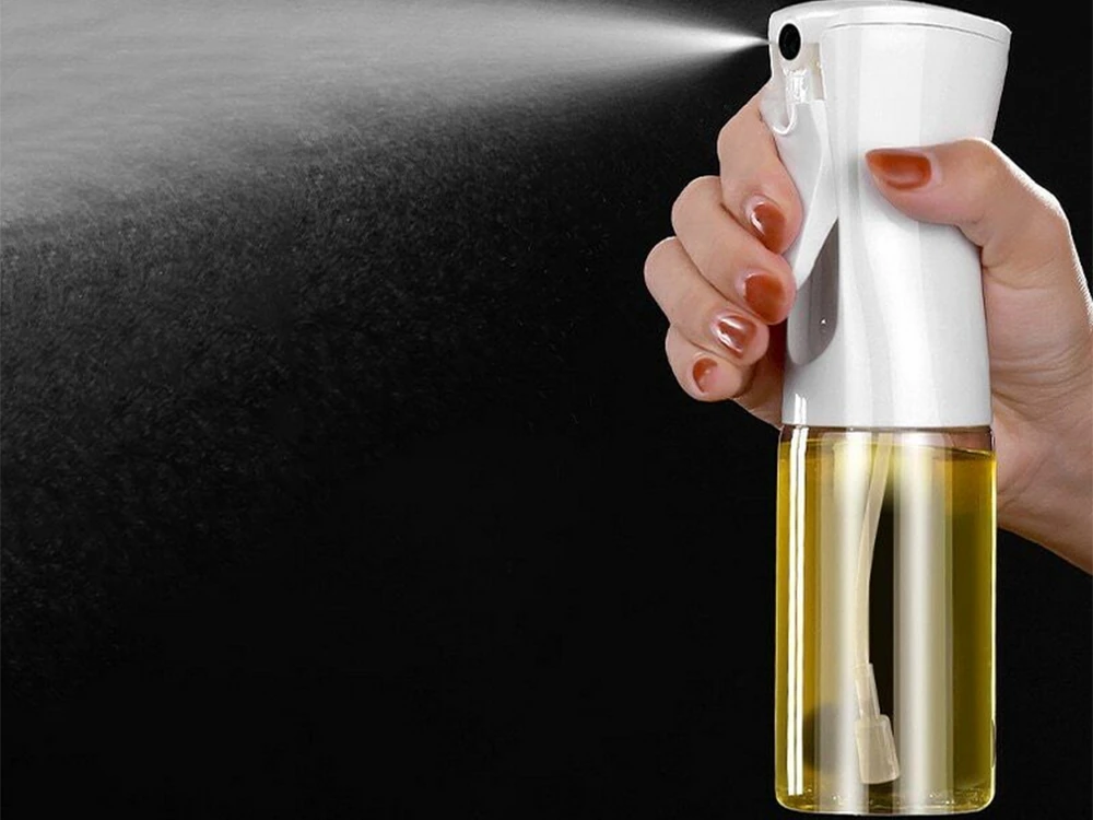 Aliejaus ir acto purkštuvas 200 ml stiklinis