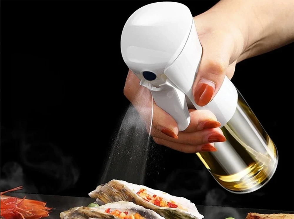 Aliejaus ir acto purkštuvas 200 ml stiklinis