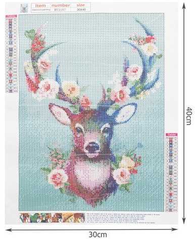 Vilde ISO TRADE Diamond siuvinėjimo mozaika H16213, 30x40 cm