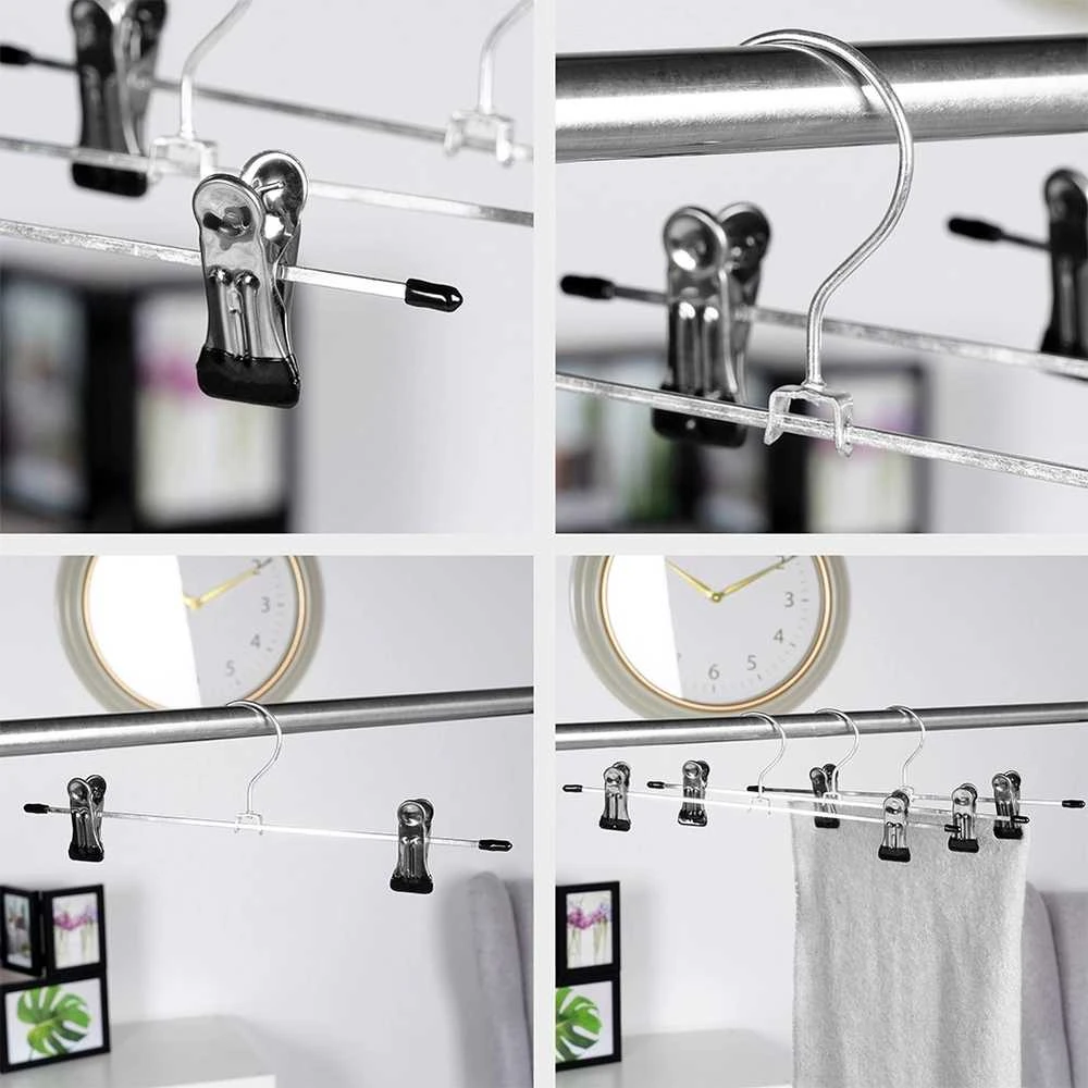 Storage Solutions Metalinis kabyklų rinkinys 3 vnt. su spaustukais