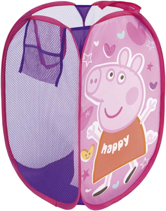 Sulankstomas krepšelis / konteineris Peppa Pig žaislams