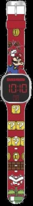 Zegarek Super Mario LED laikrodis