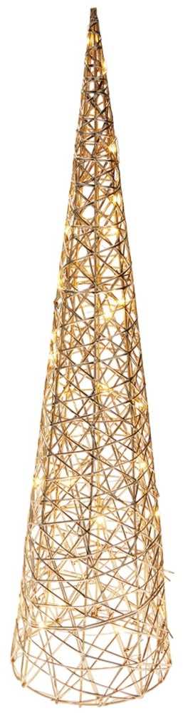 Šventinis Medis LED Apšvietimas 80 cm - Aukso Spalvos