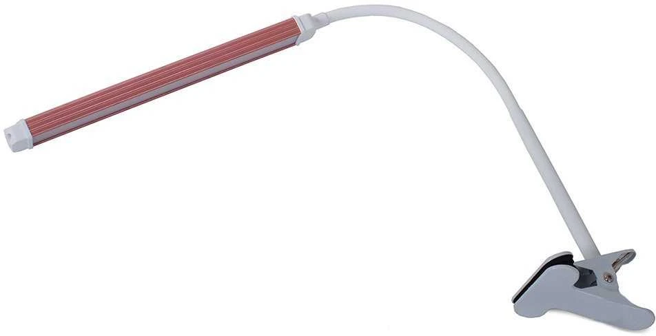 Stalinė lempa su klipsu ir LED apšvietimu