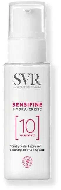 Svr Sensifine Hydra-Creme Moisturizing Care Calming raminantis kremas jautriai veido odai, 40 ml