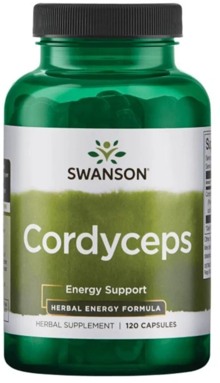 Swanson Maitinamasis papildas Cordyceps 600 mg, 120 kapsulių