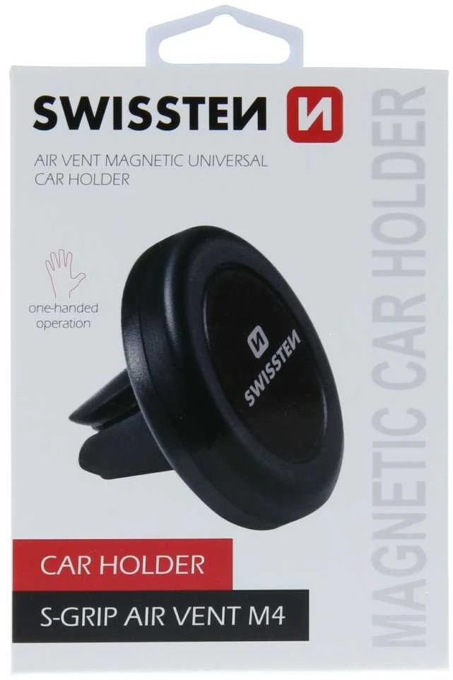 „Swissten S-Grip AV-M4“ magnetinio automobilio laikiklis