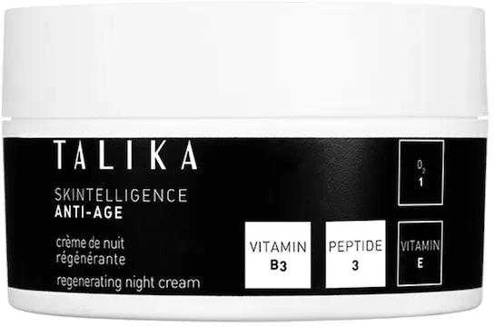 "Talika Skintelligence" regeneruojantis naktinis kremas nuo senėjimo 50ml