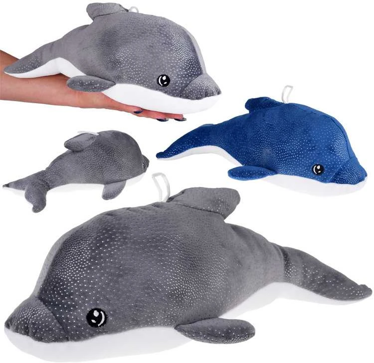 Jokomisiada Talismanas pliušinis delfinas 37cm delfinas