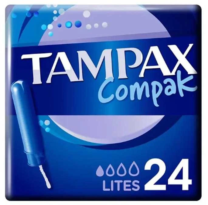"Tampax Compak Lite" 24 vienetai