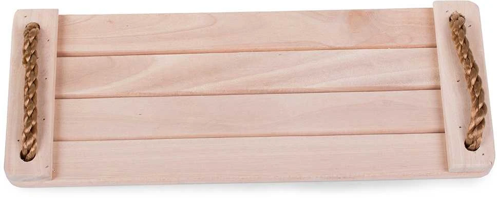Medinės sūpynės sodui 40x16 cm