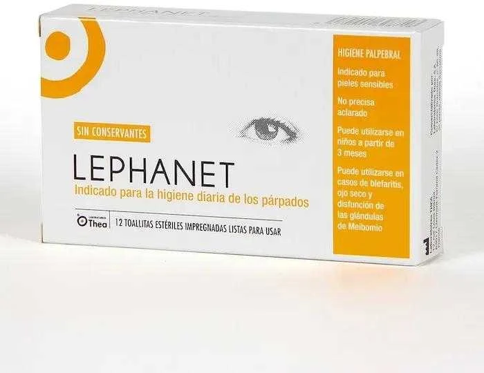 "Thea Lephanet" 12 akių valymo servetėlių