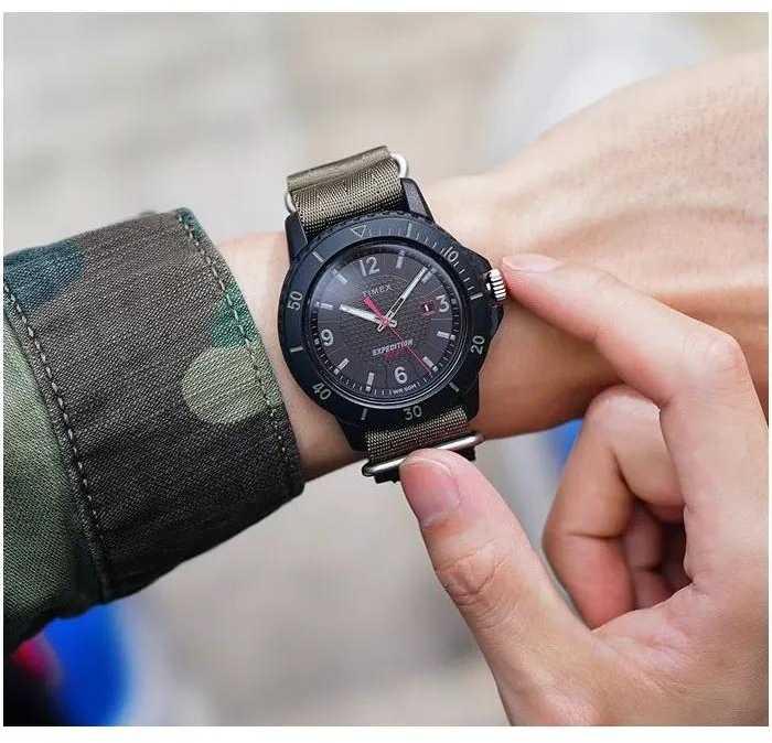 Vyriškas laikrodis TIMEX EXPEDITION GALLATIN SOLAR TW4B14500 (zt130b)