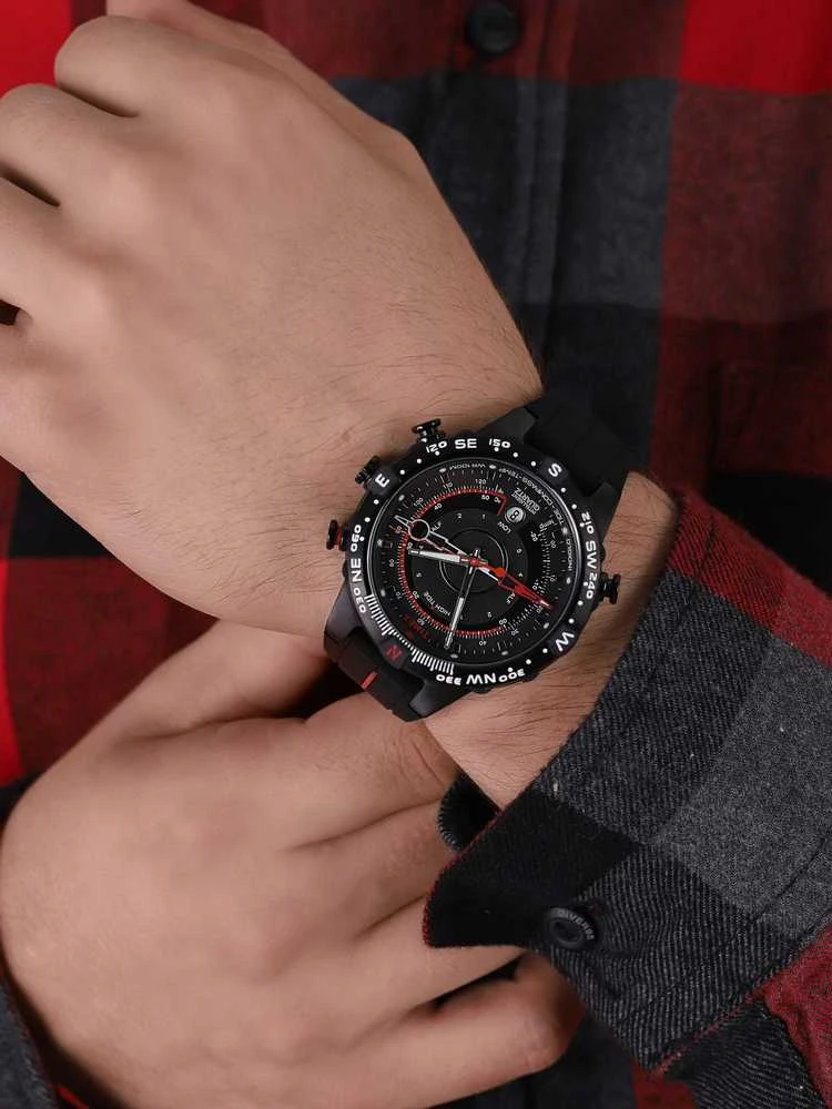TIMEX vyriškas laikrodis T2N720 – kompasas ir termometras (zt110a)