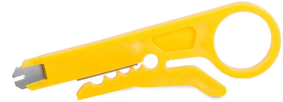 Tinklo įrankių rinkinys su testeriu ir griebtuvu RJ45