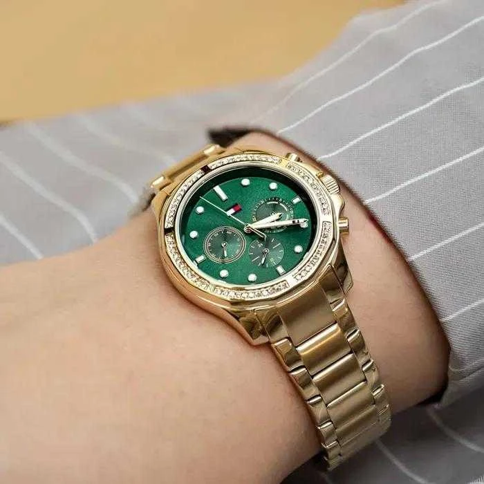 TOMMY HILFIGER MOTERIŠKAS LAIKRODIS Brooklyn 1782614 (zf601c) + DĖŽUTĖ