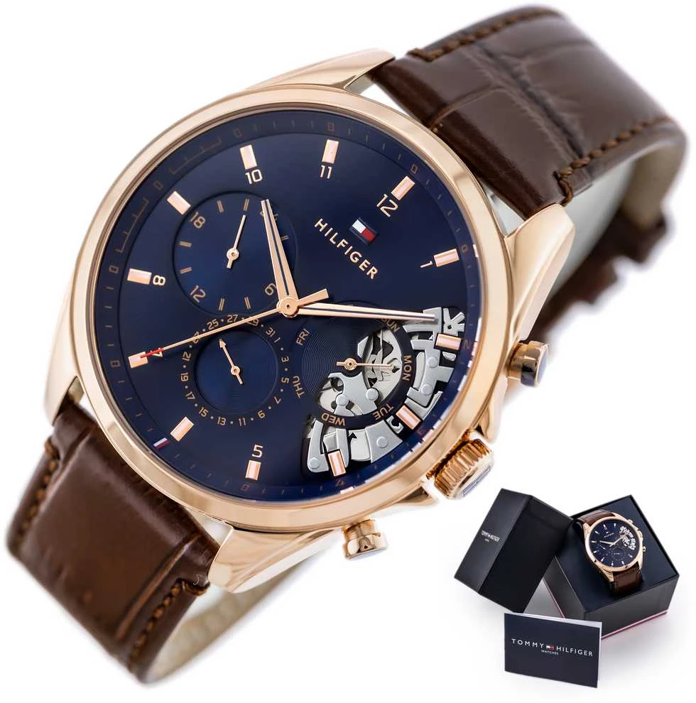 Laikrodis TOMMY HILFIGER MEN'S WATCH 1710453 BAKER (zf043e)