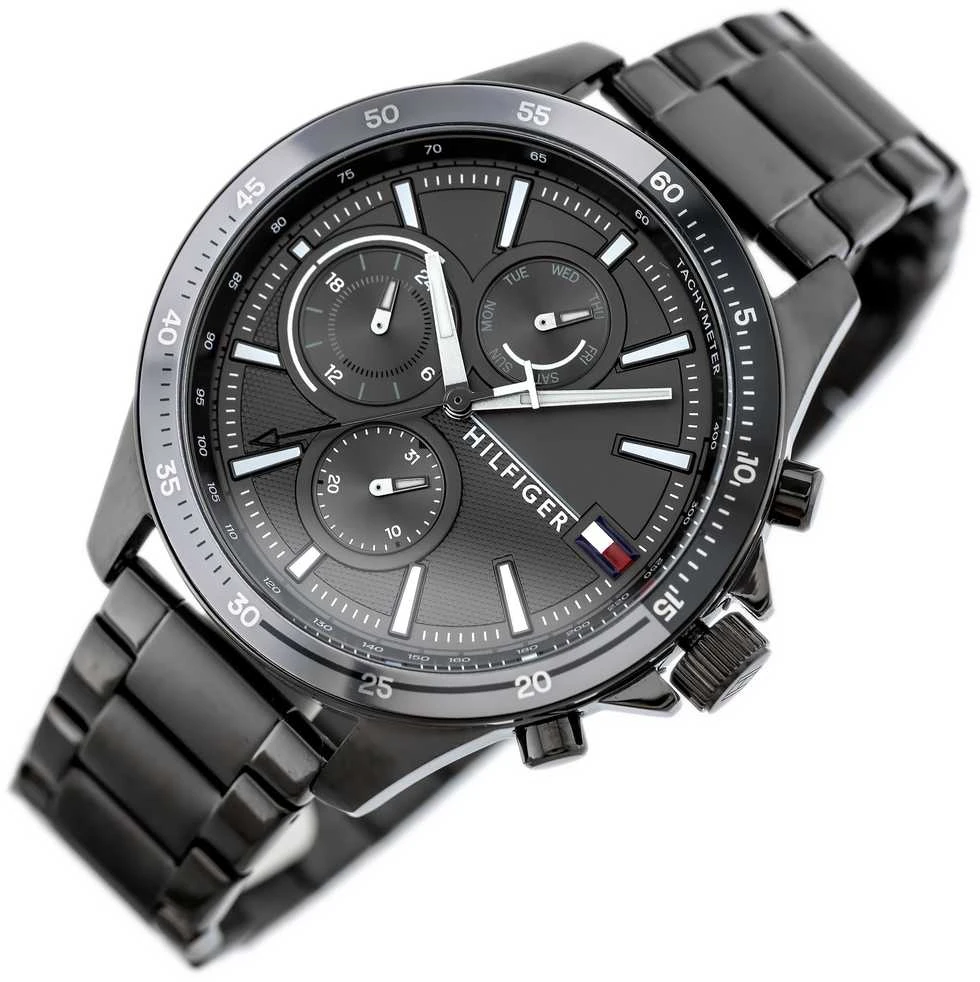 VYRIŠKAS LAIKRODIS TOMMY HILFIGER 1791719 BANK (zf022c)