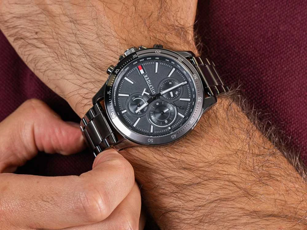 VYRIŠKAS LAIKRODIS TOMMY HILFIGER 1791719 BANK (zf022c)
