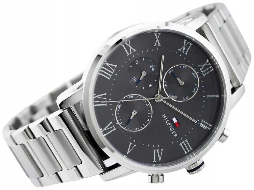 Vyriškas laikrodis TOMMY HILFIGER Kane 1791397 (zf117a) + BOX