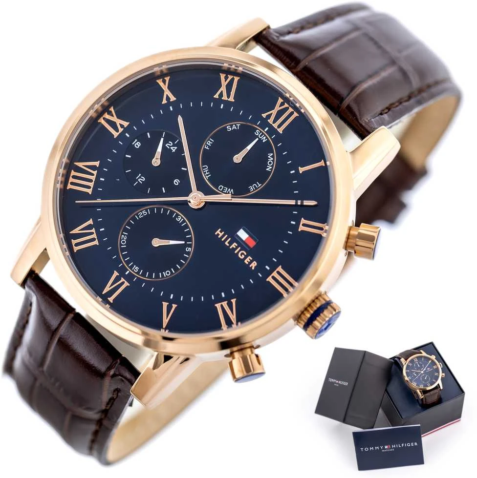 Vyriškas laikrodis TOMMY HILFIGER 1791399 KANE (zf045b)