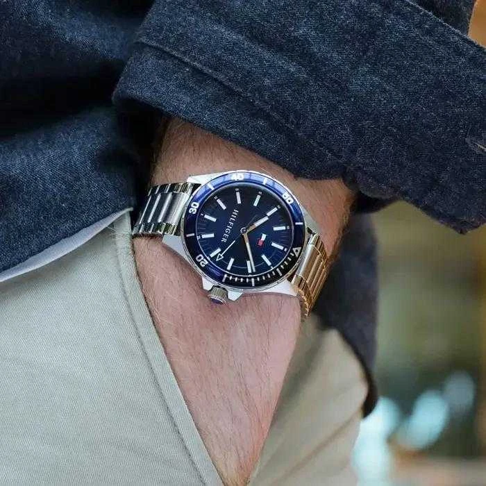 TOMMY HILFIGER Logan vyriškas laikrodis 1792012 (zf106b)