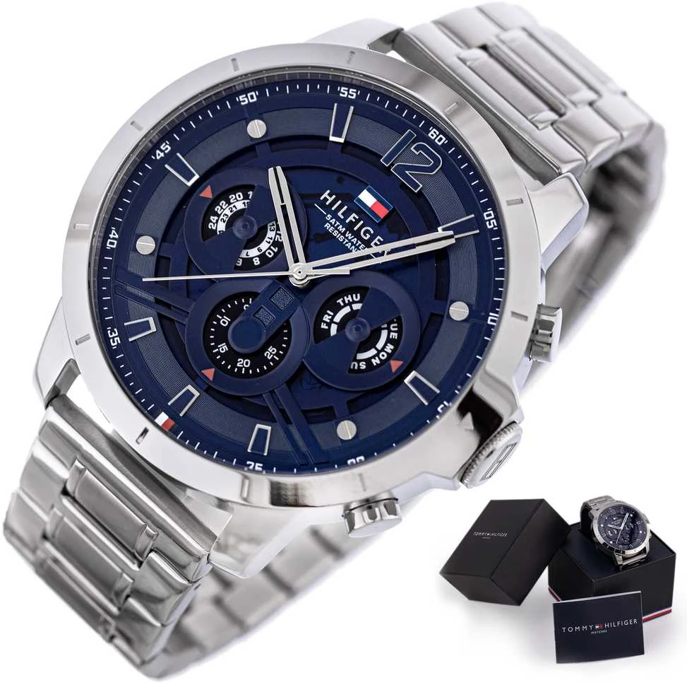 VYRIŠKAS LAIKRODIS TOMMY HILFIGER LUCA 1710492 (zf082c)