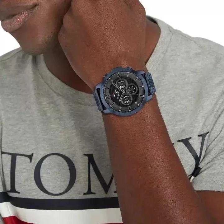 Laikrodis TOMMY HILFIGER LUCA MEN'S WATCH 1710493 (zf082d)