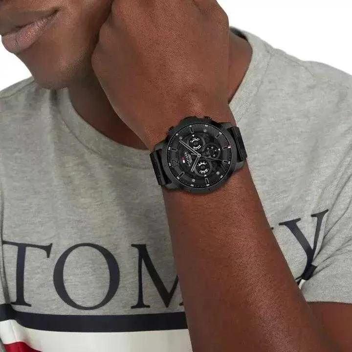 Laikrodis TOMMY HILFIGER LUCA MEN'S WATCH 1710494 + BOX
