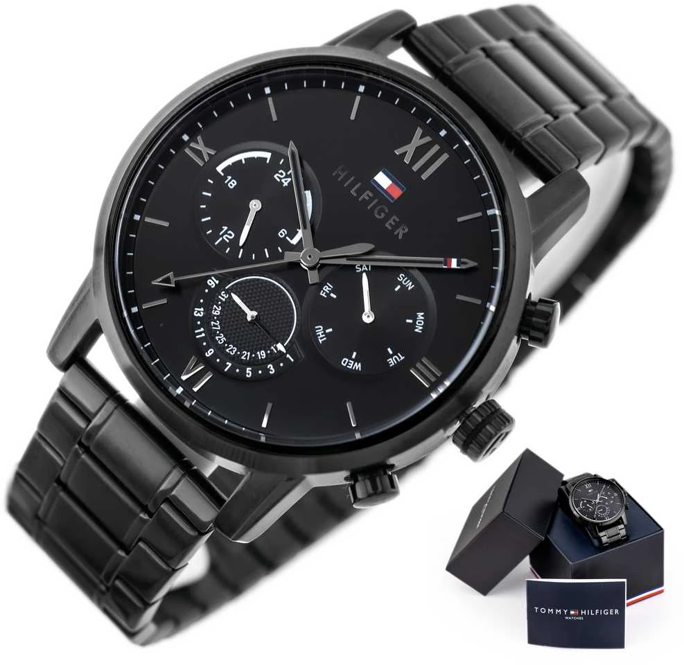 Vyriškas laikrodis TOMMY HILFIGER SULLIVAN 1791879 (zf102a) + BOX