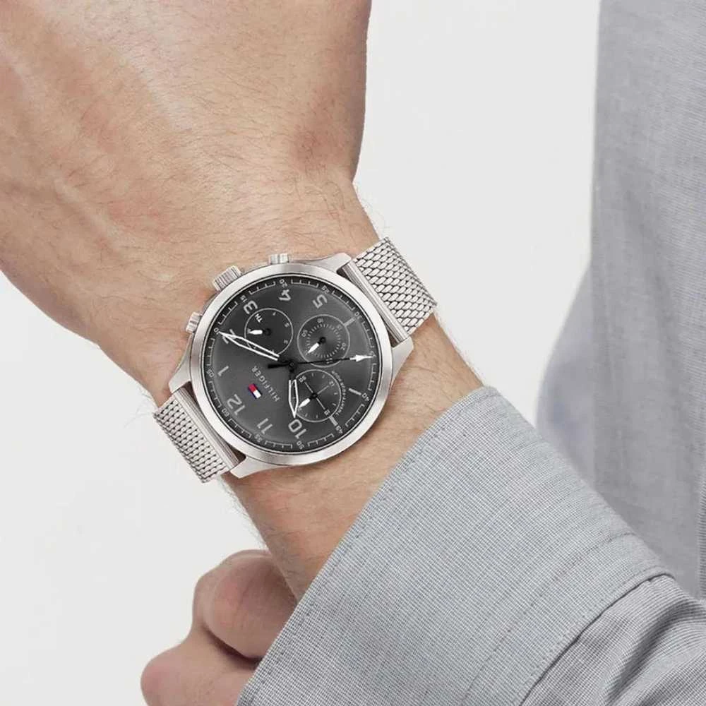 Vyriškas laikrodis TOMMY HILFIGER 1710396 EVAN (zf033d) + BOX