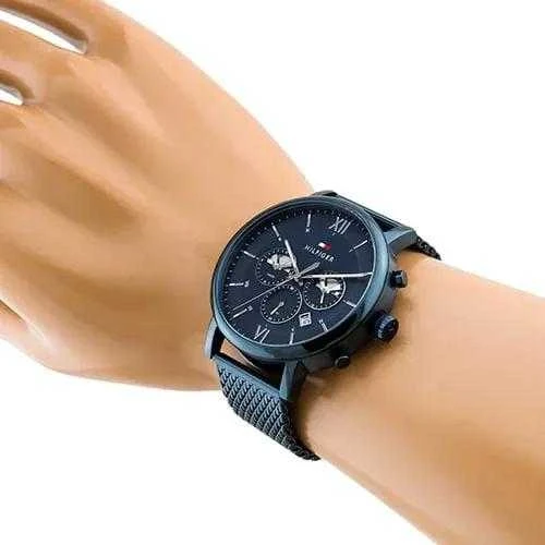 Vyriškas laikrodis TOMMY HILFIGER 1710397 EVAN (zf033c) + BOX